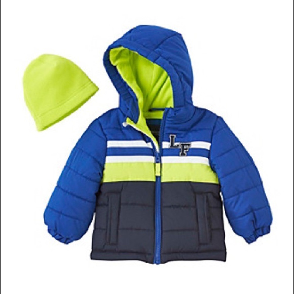 London Fog Baby Boys Coat - Blue 24 mos